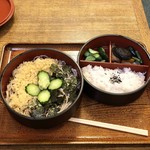 北田屋 - 冷たぬきそば定食