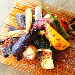 roasted seasonal vegetables