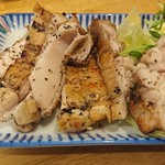 居酒屋 係長 - 鶏モモ焼き