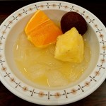 ホテルマハイナウェルネス　リゾートオキナワ - ホテルマハイナウェルネス　リゾートオキナワ＠本部町　朝食ビュッフェ　フルーツ