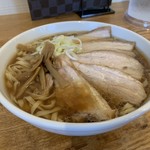 恵比寿 - チャーシュー麺、大盛り、手打ち麺