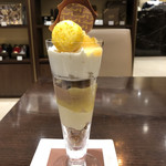 リンツ ショコラ カフェ - ショコラパフェ レモン 1,780円（税込）