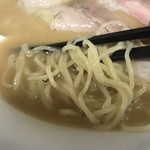 風見鶏 - 風見鶏 尾鷲店  三種のチャーシュー麺 麺