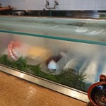 亀八鮨 - ネタケース