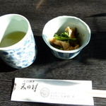 そば処 美田村 - お通し