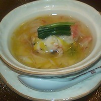 紀尾井 なだ万 - 聖護院かぶら豆乳玉汁蒸し