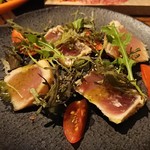 タベルナデエスパーニャフラガンテウーモ - 本日のタパス  マグロの藁焼き