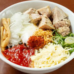 RAMEN 風見鶏 - まぜろんち～のの、トマトソースバージョン。これは正にパスタと、まぜそばの融合。