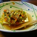 四季の郷　喜久屋 - 山口さんの青豆豆腐