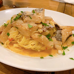 ア フェネステッラ - たっぷりキノコのタリアテッレ