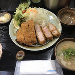 とんかつ 彩かつ - 厚切りロースカツ定食