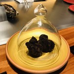 神楽坂 鉄板焼 中むら - ピエモンテ産黒トリュフ