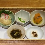 ごはん家 椒房庵 - 前菜　一人ぶん
