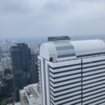 新宿三井クラブ - 今日は生憎の曇り空。