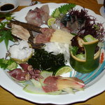 鮨おおしお  - お刺身盛り合わせ