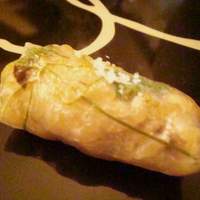 エリゼ光 - 舞茸と野生茸の炊き込みご飯 ライスペーパー包み（10/31）