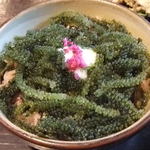 Asian chample foods goya - 海ぶどう丼で～す♪