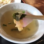 桃花苑 - スープの具材