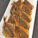 魚トシ - アジの干物　500円
