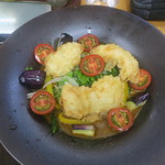 手打ちうどん 紅屋 - 冷し和レーうどん