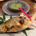 すし市場 正 - 鮎の塩焼きに蓼酢