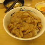 松屋 - 豚丼　終了と聞いて食べる