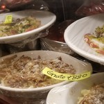 タベルナクアーレ - ショーケースのアラカルト料理