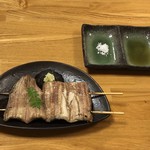 鰻はし本 - ひと口白焼串