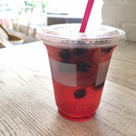 ウィラーエクスプレスカフェ - ベリーソーダ
