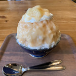 つばめ氷菓店 - ももバニラ レアチーズ