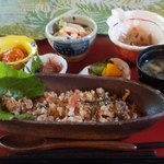 Nanakamado - 山菜焼めしセット
