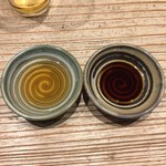 Meshi To Sake Kuchinashi - 刺身は2種の醤油で