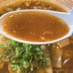 わだ屋 - 旨辛を混ぜた部分のスープ