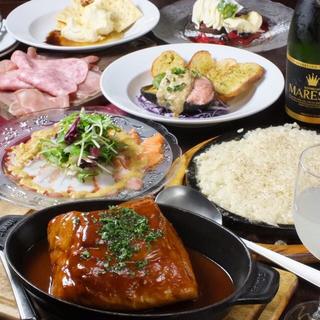 フォアグラ牛ステーキ 石焼チーズリゾット 2h飲み放題付 2700円コース 飲み放題別 Charcoal Grill 勝男 チャコールグリル かつお 町田 居酒屋 食べログ