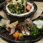 Meshi To Sake Kuchinashi - 市場直送鮮魚の盛り合わせ