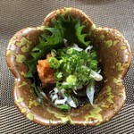 食彩厨房 甚兵衛 - クエ皮ポン酢