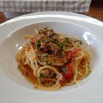 Cucina Italiana e Gastronomia CICCIO - スモーク鯖とヤングコーンのアーリオオーリオ