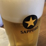 Ganso Yaki Tori Kushi Hacchin - ビール