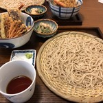 酒と蕎麦 まるか  - ミニ天丼 せいろセット 1,250円税込