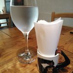 フルール・デ・シャン  - お冷とナフキン担当のおサルさん