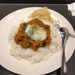 欧風カリーＭ - 夏野菜のキーマカレー大盛り　680円