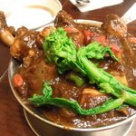 トマト - チキンカレー（野菜トッピング、12.1ver)