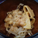 自家製麺 No11 - このあぶらと一緒に食べるのが最高