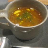 RESTAURANT SALT - スナップエンドウの茶碗蒸しとブイヤベース
