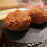 お肉屋 けいすけ 三男坊 - けいすけ風ビーフシチューコロッケ