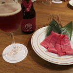 お肉屋 けいすけ 三男坊 - 高森和牛の一枚焼き