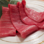 お肉屋 けいすけ 三男坊 - 高森和牛の一枚焼き