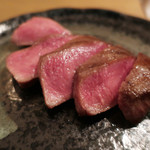 お肉屋 けいすけ 三男坊 - 厚切りタン元の牛タン