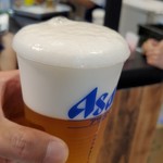 ビールスタンド重富 - こちらが二度注ぎ700円