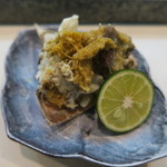 寿司栄 - ワタリガニ